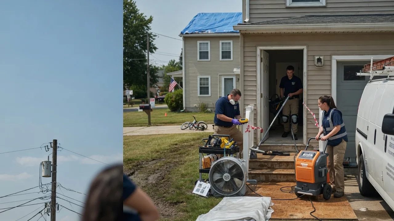 Water Damage Repair in Sterling, CT near me